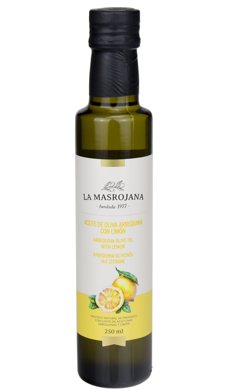 Oli d'oliva arbequina llimona